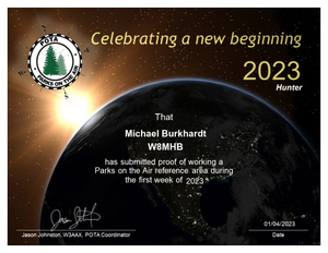 New Years Hunter Award (2023-01-04)